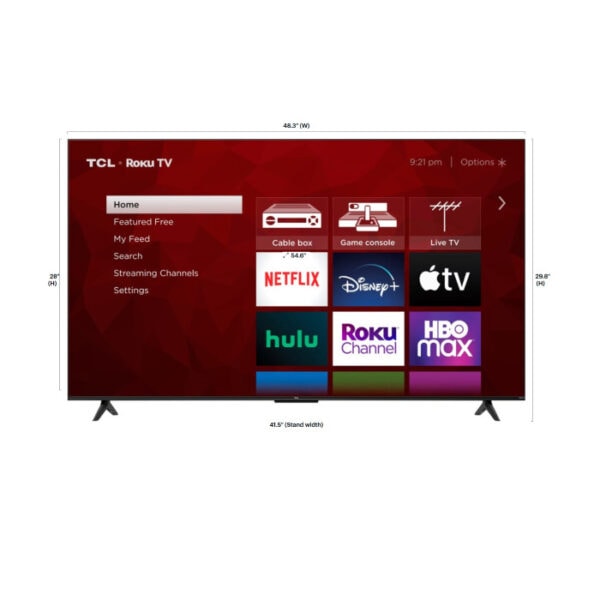 Rent TCL 55RP620K Android Roku TV